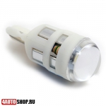  DLED Автолампа светодиодная T10 - W5W - 3W 1 SMD 3030 White (2шт.)