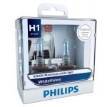  Philips WhiteVision Plus Галогенная автомобильная лампа Philips H1 (2шт.)